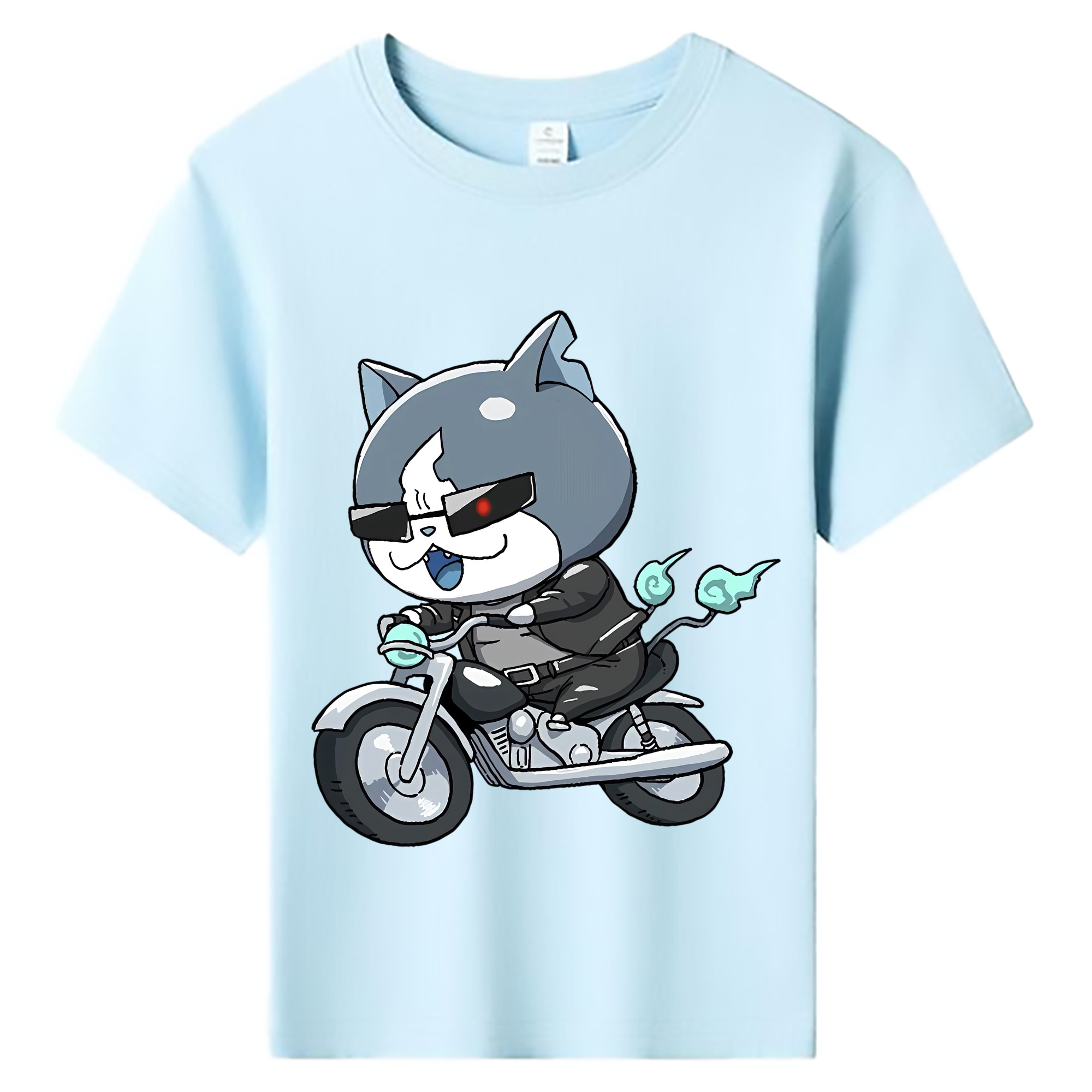 （画像用） 妖怪ウォッチ Yo-kai Watch 綿100％キッズTシャツ（フロントプリント）